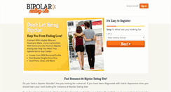 Desktop Screenshot of bipolardatingsite.com